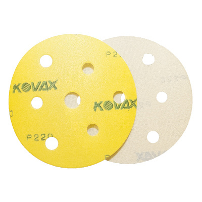 P220 125мм KOVAX Max Film Абразивный круг, с 7 отверстиями 5130220